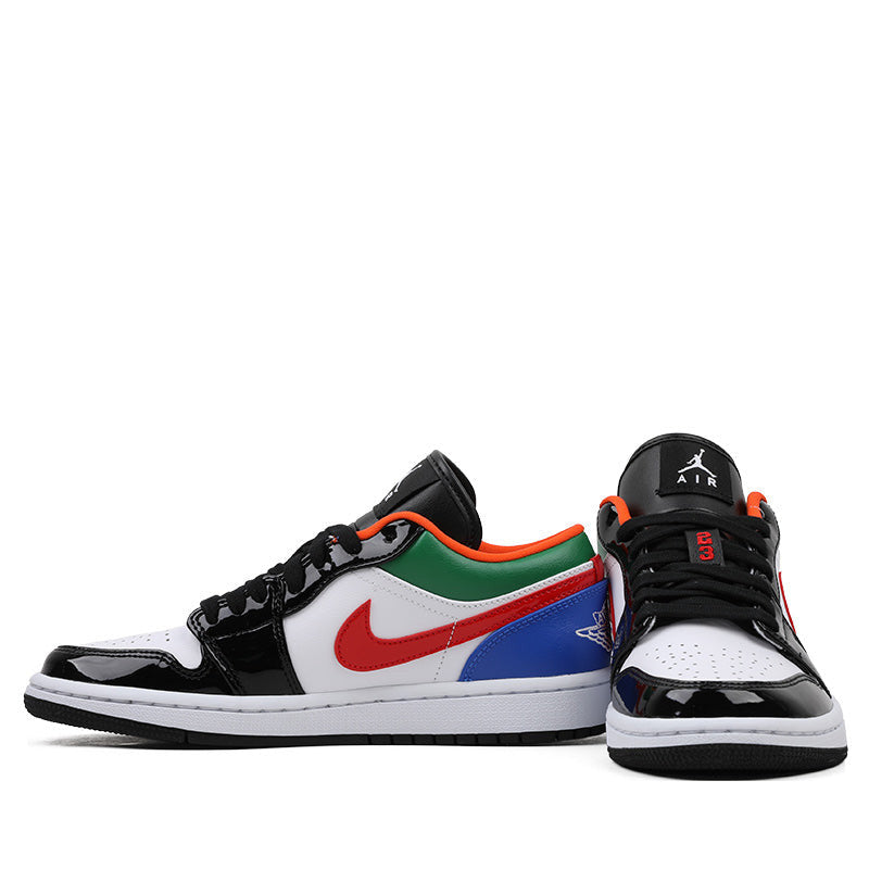 Womens WMNS Air Jordan 1 Low SE Multi-Color Black Toe CZ4776-101 01