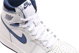 Nike Air Jordan 1 Retro High OG Metallic Navy 555088-106 01