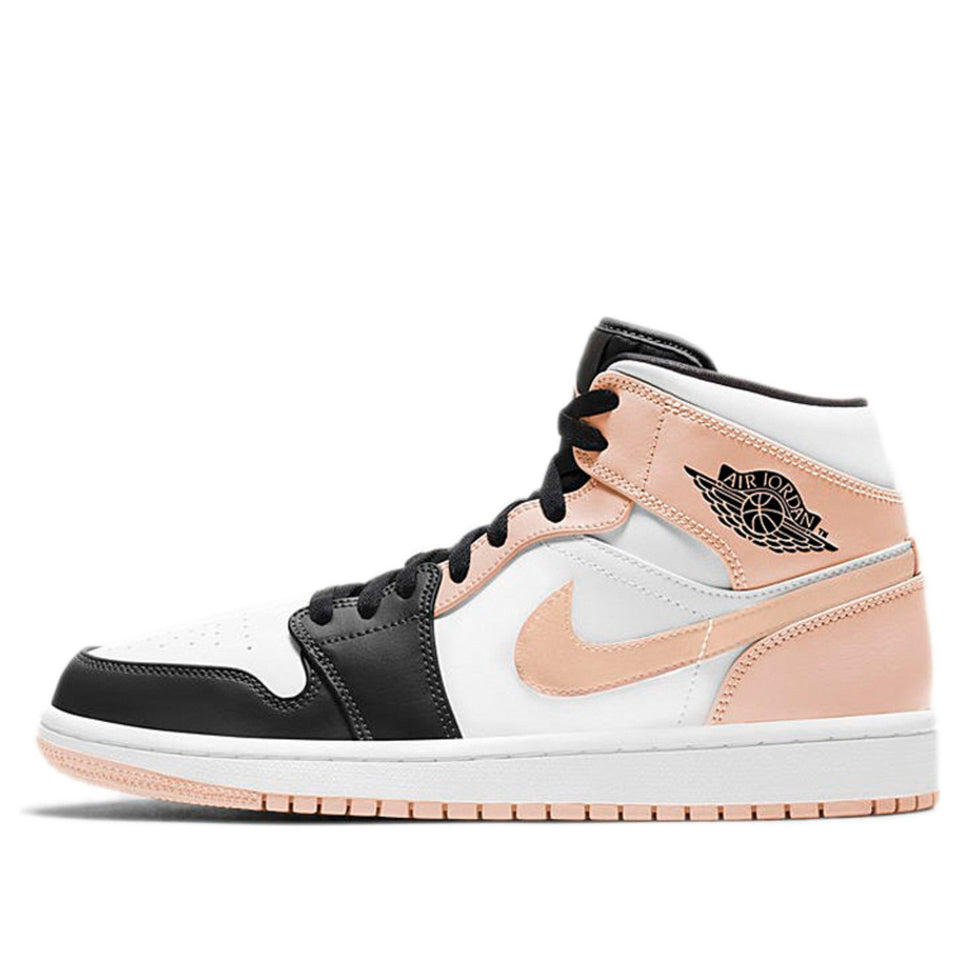 Nike Air Jordan 1 Mid Crimson Tint Arctic Orange Black Toe 554724-133 01