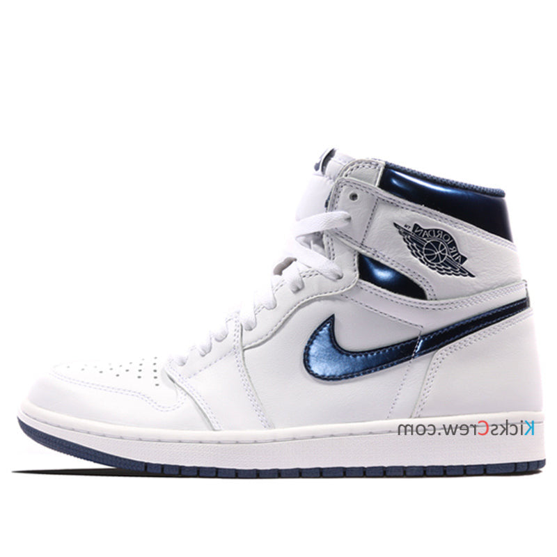 Nike Air Jordan 1 Retro High OG Metallic Navy 555088-106 01