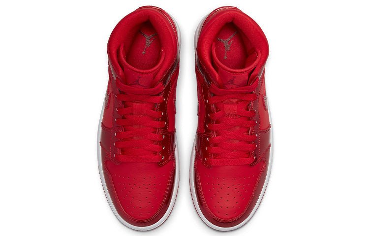 Womens Air Jordan 1 Mid SE Pomegranate DH5894-600 01