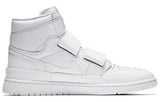 Nike Air Jordan 1 RE HI Double STRP Triple White AQ7924-100 01