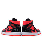 Womens WMNS Air Jordan 1 Mid Bright Crimson BQ6472-600 01