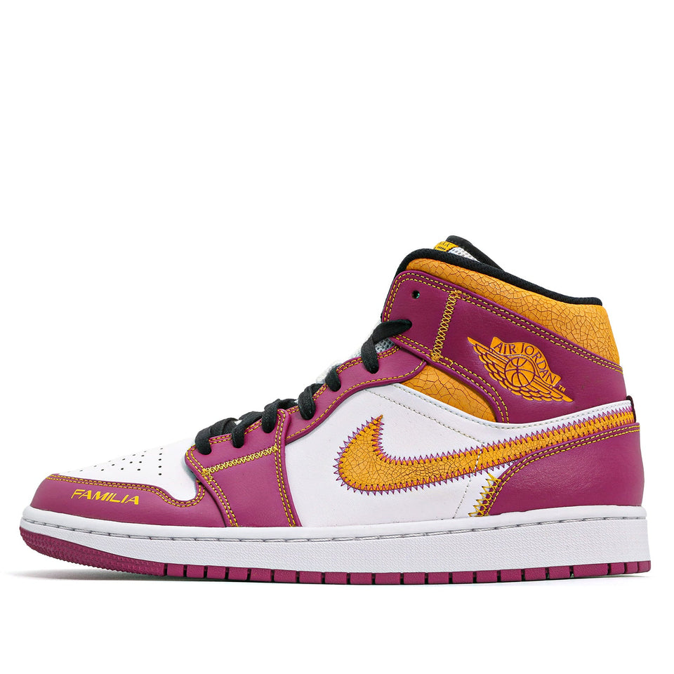 Nike Air Jordan 1 Mid DOD Dia de los Muertos DC0350-100 01