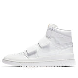 Nike Air Jordan 1 RE HI Double STRP Triple White AQ7924-100 01