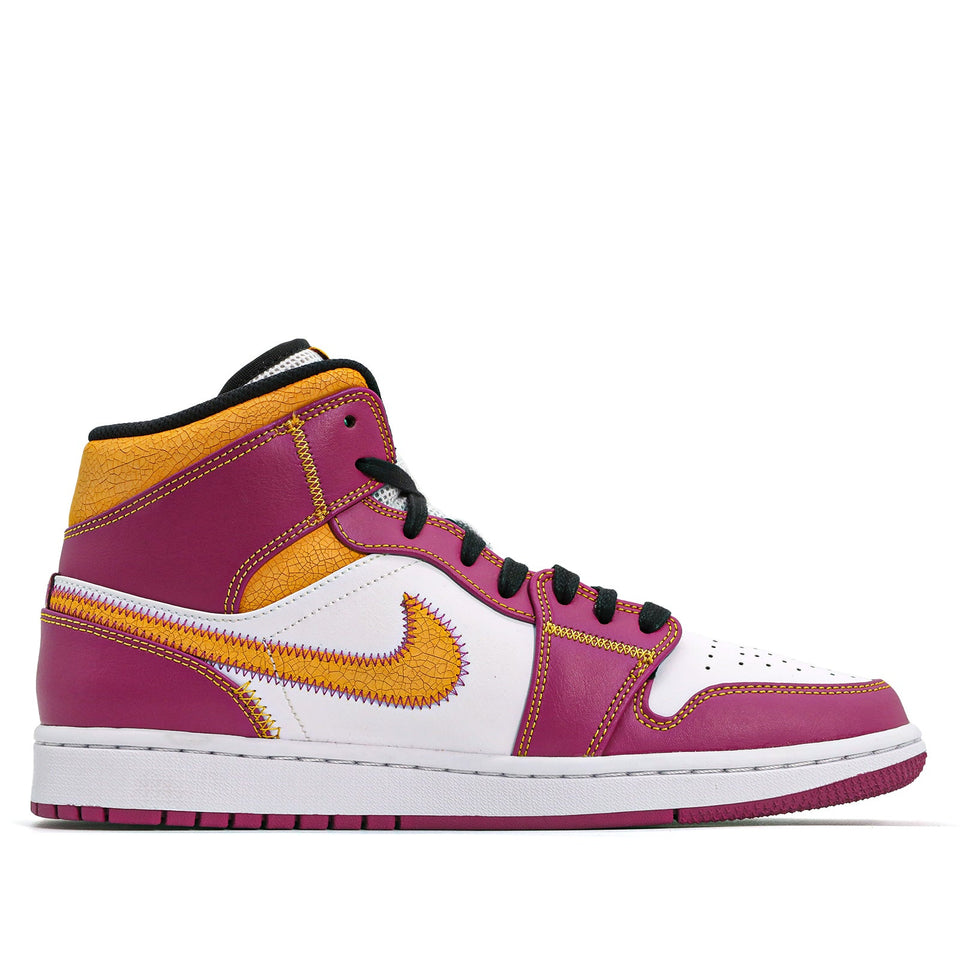 Nike Air Jordan 1 Mid DOD Dia de los Muertos DC0350-100 01