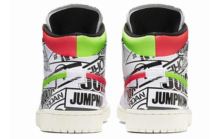 Nike Air Jordan 1 Mid All-Over Logos 554724-119 01