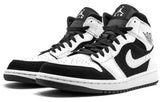 Nike Air Jordan 1 Mid White Black 554724-113 01