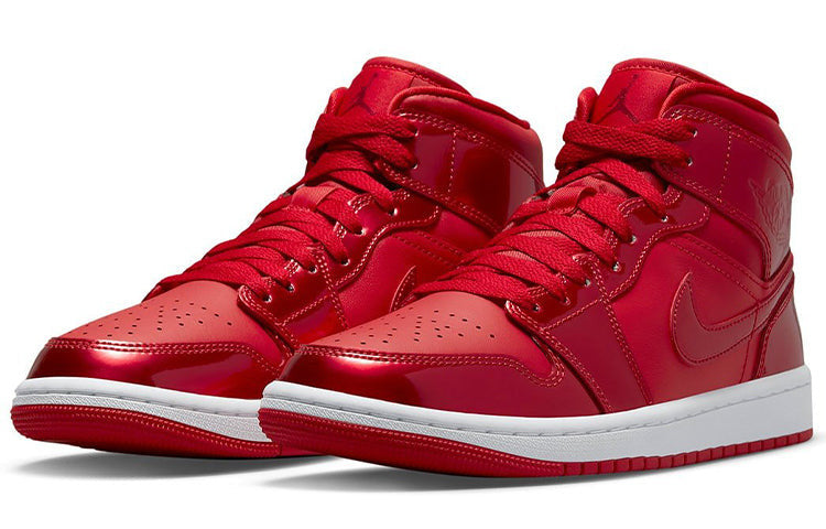 Womens Air Jordan 1 Mid SE Pomegranate DH5894-600 01