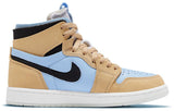 Air Jordan 1 Zoom Air CMFT 'Sesame' Psychic Blue\ CT0979-400 01