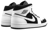 Nike Air Jordan 1 Mid White Black 554724-113 01