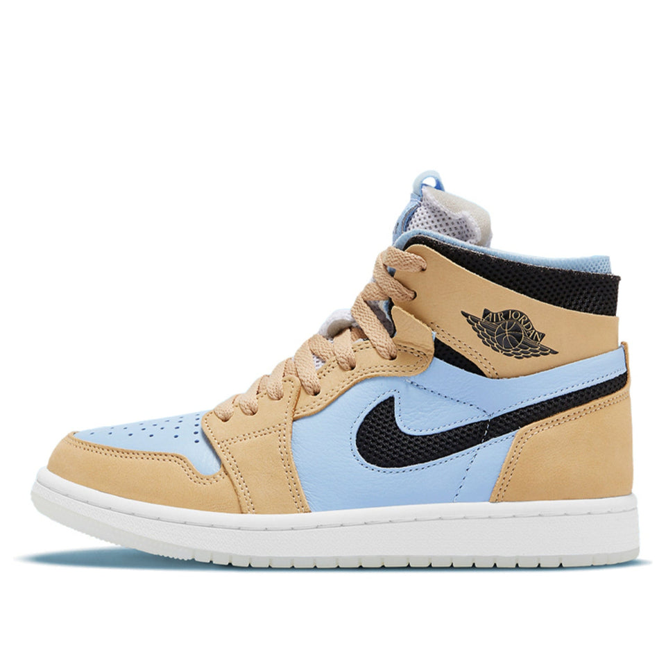 Air Jordan 1 Zoom Air CMFT 'Sesame' Psychic Blue\ CT0979-400 01
