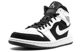 Nike Air Jordan 1 Mid White Black 554724-113 01