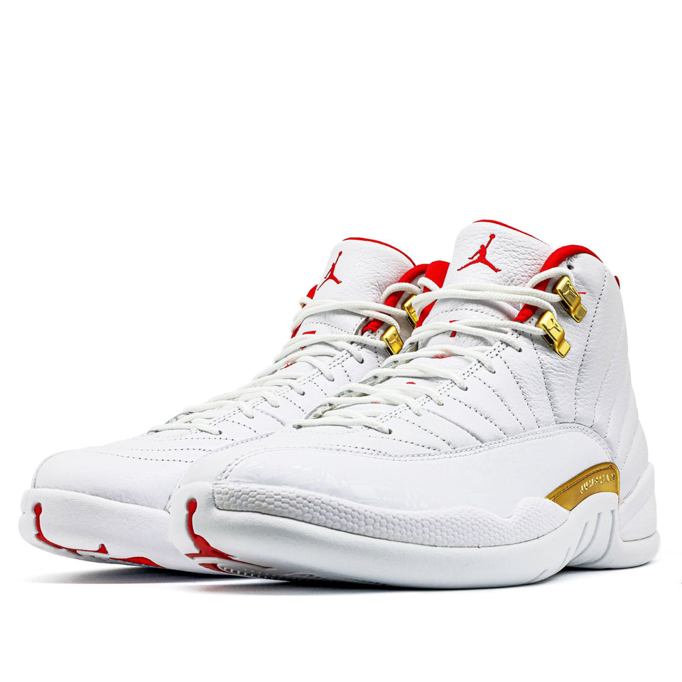 Nike Air Jordan 12 Retro FIBA - White University Red 130690-107 01