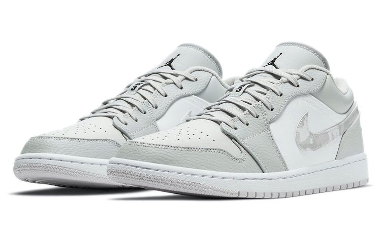 Nike Air Jordan 1 Low 'White Camo' White/Photon Dust/Grey Fog DC9036-100 01