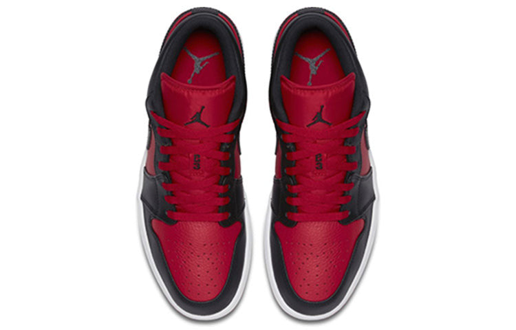 Nike Air Jordan 1 Low Gym Red Black 553558-610 01