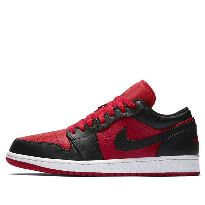 Nike Air Jordan 1 Low Gym Red Black 553558-610 01