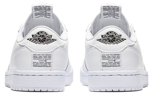 Womens WMNS Air Jordan 1 RET Low Slip White AV3918-100 01