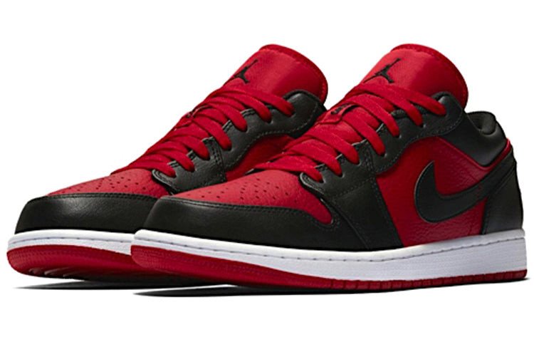 Nike Air Jordan 1 Low Gym Red Black 553558-610 01