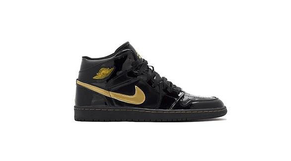 Nike Air Jordan 1 Retro PL 'Metallic Gold' 2003 Black/Metallic Gold 136085-070 01