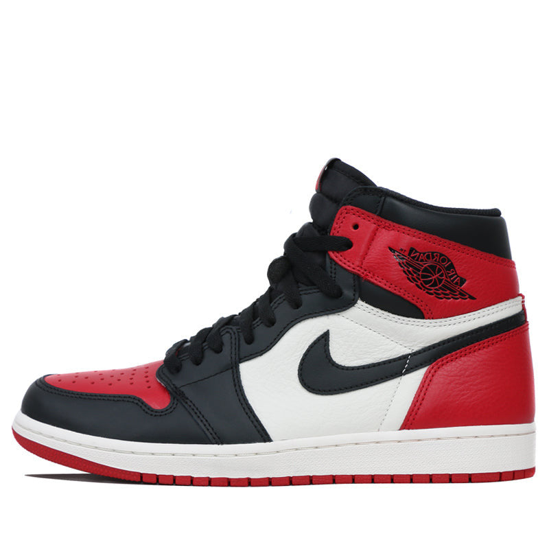 Nike Air Jordan 1 Retro High OG Bred Toe 555088-610 01