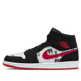 Nike Air Jordan 1 Mid SE Newspaper Air Times 852542-061 01