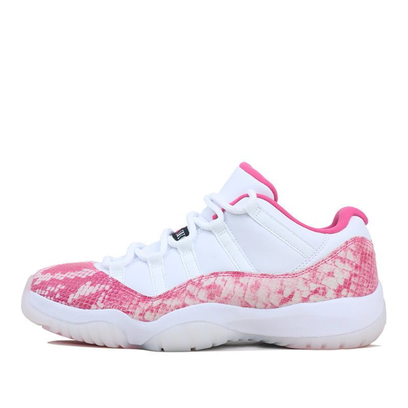 Womens WMNS Air Jordan 11 Retro Low Pink Snakeskin AH7860-106 01