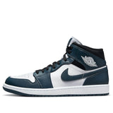 Nike Air Jordan 1 Mid Dark Teal 554724-411 01