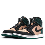 Womens WMNS Air Jordan 1 Retro HI PRM Bio Beige Mystic Green AH7389-203 01