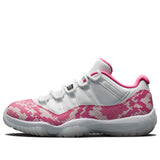 Womens WMNS Air Jordan 11 Retro Low Pink Snakeskin AH7860-106 01