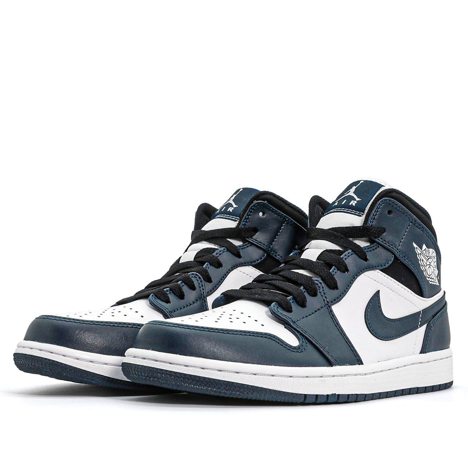 Nike Air Jordan 1 Mid Dark Teal 554724-411 01