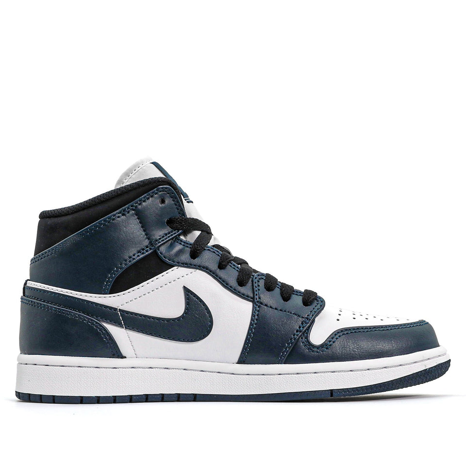 Nike Air Jordan 1 Mid Dark Teal 554724-411 01