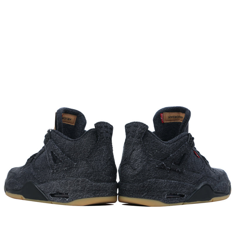 Nike Air Jordan 4 Retro Levis NRG Levis - Black Denim AO2571-001 01