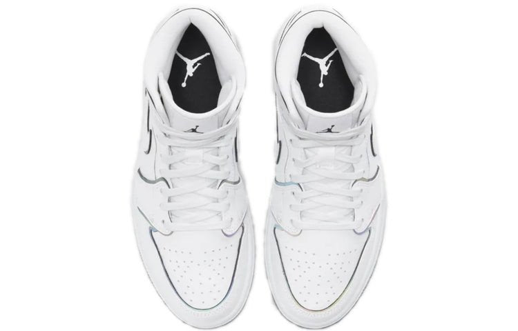 Womens WMNS Air Jordan 1 Mid SE White CK6587-100 01