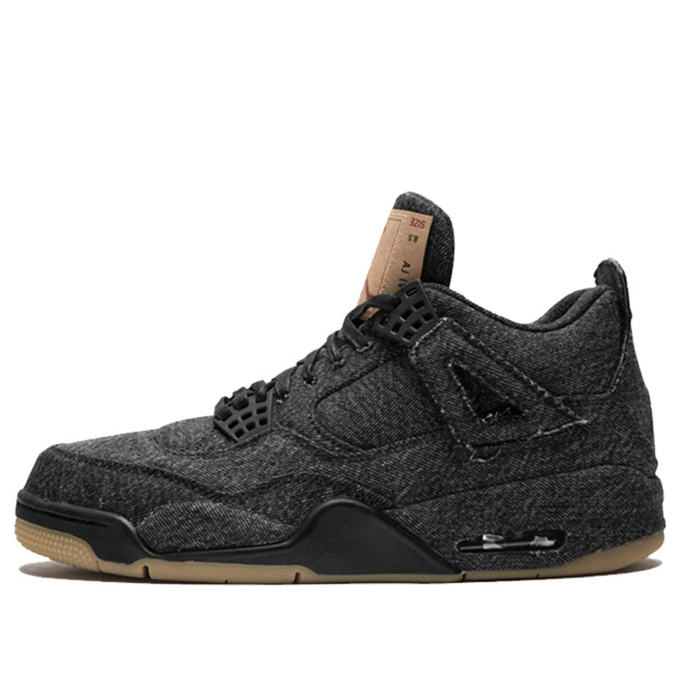Nike Air Jordan 4 Retro Levis NRG Levis - Black Denim AO2571-001 01