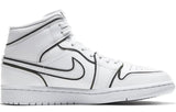 Womens WMNS Air Jordan 1 Mid SE White CK6587-100 01