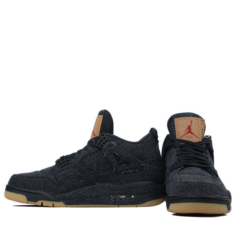 Nike Air Jordan 4 Retro Levis NRG Levis - Black Denim AO2571-001 01