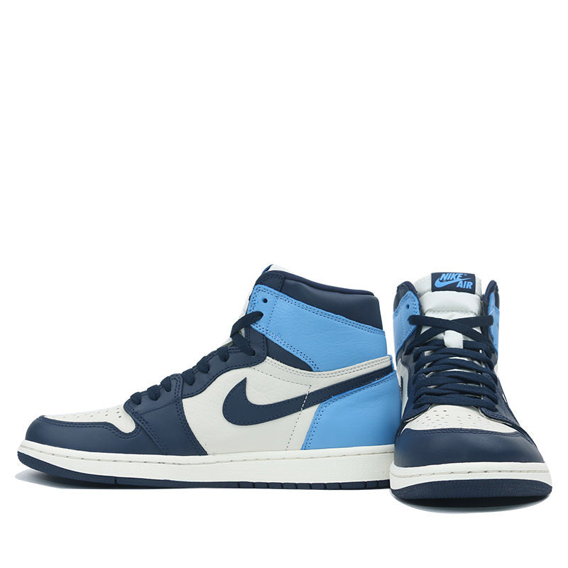 Nike Air Jordan 1 Retro High OG UNC - Obsidian University Blue 555088-140 01