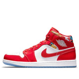 Nike Air Jordan 1 Mid SE Red Patent DC7294-600 01