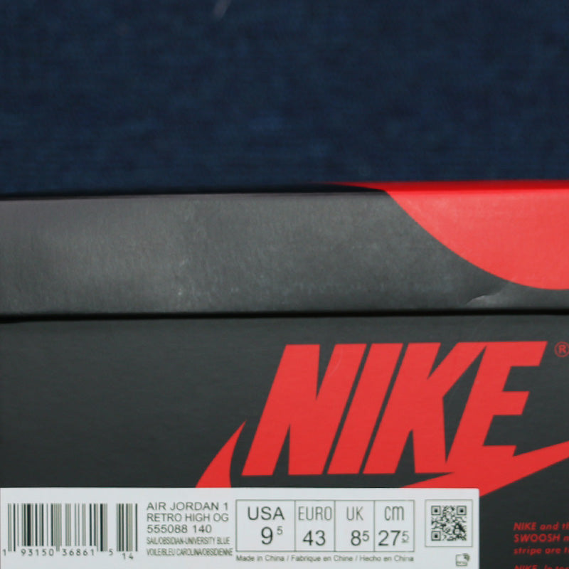 Nike Air Jordan 1 Retro High OG UNC - Obsidian University Blue 555088-140 01