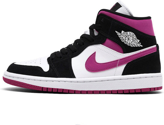 Womens WMNS Air Jordan 1 Mid Magenta BQ6472-005 01