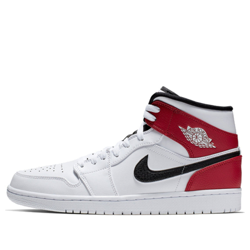 Nike Air Jordan 1 Mid White 554724-116 01
