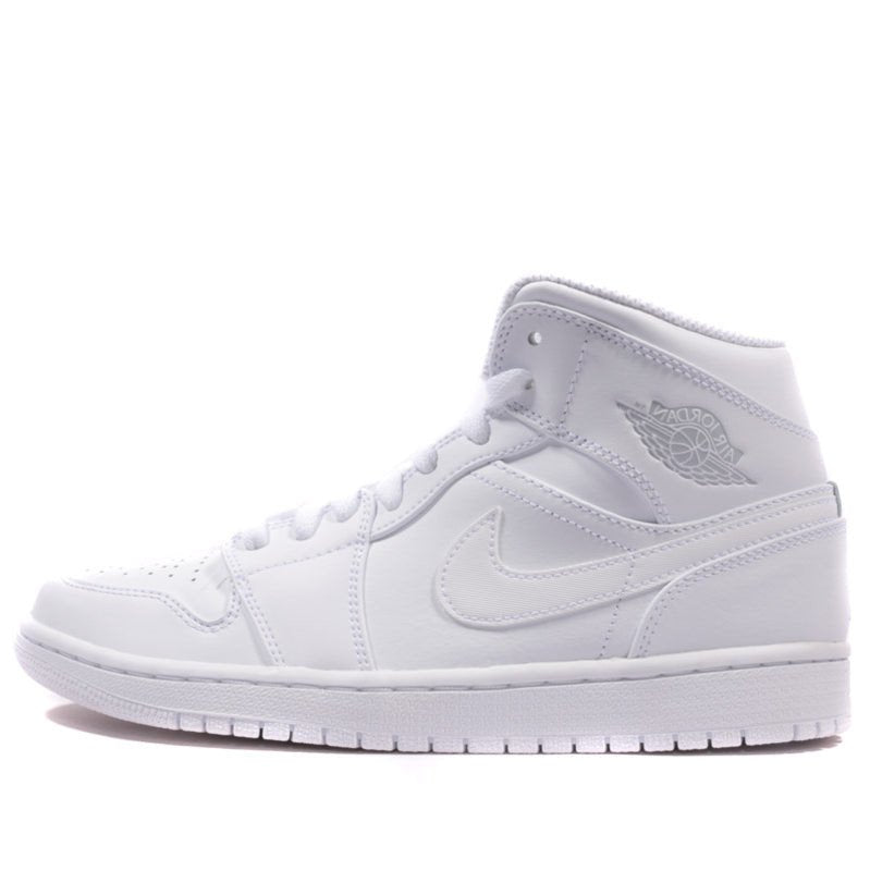 Nike Air Jordan 1 Mid White 554724-104 01