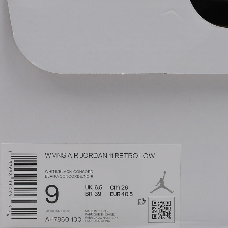 Womens WMNS Air Jordan 11 Retro Low Concord Sketch AH7860-100 01