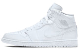 Nike Air Jordan 1 Mid White 554724-104 01