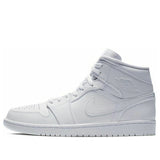 Nike Air Jordan 1 Mid White 554724-129 01