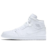 Nike Air Jordan 1 Mid White 554724-104 01