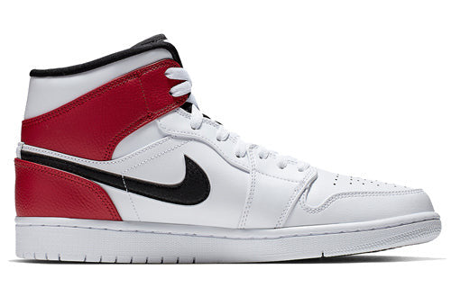 Nike Air Jordan 1 Mid White 554724-116 01