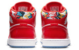 Nike Air Jordan 1 Mid SE Red Patent DC7294-600 01