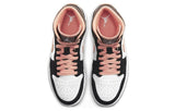Womens WMNS Air Jordan 1 Mid SE Peach Mocha DH0210-100 01